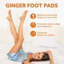 Premium Bamboo Ginger Foot Pads 20 Packs (20)
