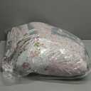 VAPUTAR Queen Size Quilt Set - Reversible Floral Queen Size Bedspreads with Wavy Edges - Lightweight Farmhouse Queen Quilt Bedding Sets for Bed Decorations, 3 Pieces