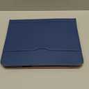 OKP Case for iPad 11-inch (A16) 2025 / 10th Generation 2022, for ipad 11th /10th 10.9 inch with Multi-Angle Viewing PU Leather Stand Cover with Pencil Holder & Pocket, Auto Sleep/Wake, PurplishBlue