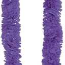 Beistle 144-Pack Soft-Twist Poly Leis Party Favors, 1-1/2 by 36-Inch, Purple