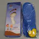 Ailaka Kids Orthotic Cushioning Arch Support Shoe Insoles, Children Pu Foam Inserts for Flat feet, Plantar Fasciitis, Feet Heel Pain Relief Blue