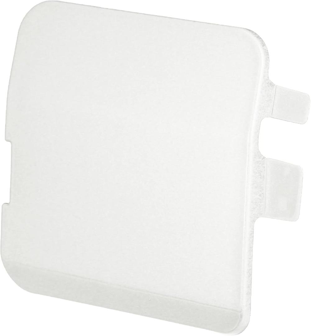 X AUTOHAUX Car Right Side Rear Bumper Tow Hook Cover Towing Eye Cap for Mazda CX-5 2017 2018 2019 2020 2021 KB8A50EK1BB Trailer Cap White