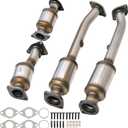 Catalytic Converter Compatible with Nissan Frontier 2005–2019, Xterra 2005-2015, Pathfinder 2005-2012, NV1500/NV2500/NV3500 2012–2017, Suzuki Equator 2009-2012, V6 4.0L - EPA Compliant