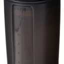BlenderBottle Shaker Bottle with Pill Organizer and Storage for Protein Powder ProStak System, 22-Ounce, Black