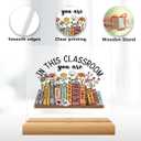 Teacher Gifts Teacher Appreciation Gifts for Math Dance Music Art History Science Daycare Teacher Principal Gifts Acrylic Sign Graduation Retirement