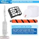 Leadaybetter Filter Replacement for Shark APEX DuoClean Lift-Away AX950 AX951 AZ1002 AZ1000 AZ1000W, 2 HEPA Filters, 4 Foam & Felt Filters, 1 Brush Roll, Compare to Part # XFF650 & XHF650 & 1173FT950