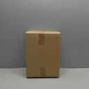 Flatware Organizers Paper Plate Dispenser with Handles, Paper Plate Holder for Kitchen Counter, Wood Rustic Silverware Utensil Caddy, Brown