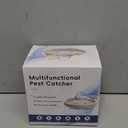 2 Packs Flea Traps for Inside Your Home with 6 Sticky Pads, Flea Light Traps Kills Fleas in House, Hanging Flea Lamp with USB Cable Pest Control for Bugs Moths Gnats Indoor and Outdoor