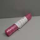 AmazerBath Shower Mat Non Slip 40 x 16 Inches, Shower Stall Mats with Suction Cups and Drain Holes, Non Slip Bath Mat for Tub for Elderly & Kids, Clear Pink