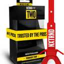 Nxtrnd Two Football Mouth Guard, Football Mouthpiece with Strap, Fits Adult & Youth (Red)