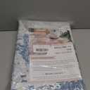 WTHYGB Office Chair Mat for Hardwood Floor Abstract Washable Desk Throw Rug for Rolling Chair Non-Slip Computer Chair Protector 48x60 (Blue Yellow)