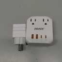 DOACE 2000W 220V to 110V Converter for European Travel for Hair Dryers, Voltage Converter US to Europe with Fast Charging Power Converter Adapter Combo with 4 USB Ports Step Down Transformer