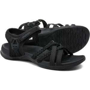 UBFEN Womens Hiking Comfort Sport Sandals Beach Vacation Camping Casual Sport Sandals with Adjustable Straps and Arch Support (8)