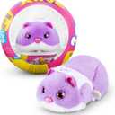 Pets Alive Hamstermania (Purple) by ZURU Hamster, Electronic Pet, 20+ Sounds Interactive, Hamster Ball Toy for Girls and Children