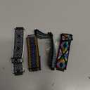 Quick Release Adjustable Stretchy Watch Band - Choice of Width - 18mm, 19mm, 20mm, 22mm Elastic Watch Straps Solo Loop Sport Nylon Replacement Wristband (Boho Set)