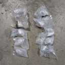 Asidrama 10 Pack Brushed Antique Brass Kitchen Cabinet Knobs Cabinet Hardware Zinc Knobs for Dresser Drawers (Single Hole Knob)