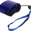 RTLR Hand Crank Charger, Emergency Supplies, Hand Crank USB Phone Charger, Compact DC 5.5V 600mA Hand Crank Backup Charger Hand Crank Generator (Blue)