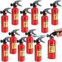 (Pack of 12) Fire Extinguisher Water Squirter Toys – 7” Firefighter Squirt Guns for Kids, Shoots Up to 25 Feet, Fun Fireman Summer Water Toys for Pool, Beach, & Party Favors