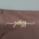 12 Pack Thanksgiving Cloth Napkins Bulk Embroidered Christmas Cloth Napkins Holiday Table Decorations Xmas Party Gifts for Dinners Parties(Brown)