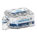Amazon Brand - Happy Belly Purified Water, Plastic Bottles, 16.91 Fl Oz (Pack of 24)