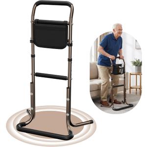 SPECILITE Stand Assist Aid for Elderly, 500Lbs Weight Capacity, 32.9'' - 35.8'' Height Adjustable Aluminum Alloy Mobility Aid, Couch Support & Walkers for Seniors, Handicaps