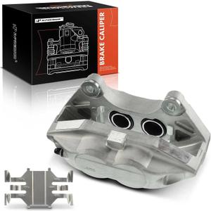 A-Premium Disc Brake Caliper Assembly Compatible with Nissan and Infiniti Models - 370Z 2009-2019, FX50 2009-2013, G37 2008-2011, M37/M56 2011-2013, Q50, Q60, Q70, Q70L, QX70 - Front Driver