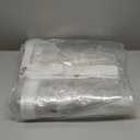 8 x 20FT Outdoor Clear Tarp Curtain Waterproof Wind-Proof 24 Mil Transparent Vinyl Tarp for Patio Pergola Garden Canopy Rainproof Anti-Tear PVC Thick Cover with Grommets