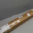 Black Tension Curtain Rod 41-118 Inch Outdoor Curtain Rod No Drilling 1pcs