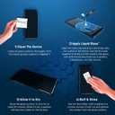 LIQUID GLASS Screen Protector for All Smartphones Tablets and Watches Scratch and Shatter Resistant Wipe On Nano Protection for Up To 4 Devices - Bottle