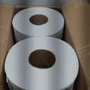 PACIFIC BLUE BASIC® JUMBO JR. 2-PLY HIGH-CAPACITY TOILET PAPER, WHITE, 8 ROLLS PER CASE
