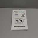 2 Pack 3.5X5 Black Picture Frames Made of Solid Wood and High Definition for Wall Decor or Table Stand Top Black Picture Frame Display 3.5 by 5 Frame Vertically or Horizontally as 5x3.5