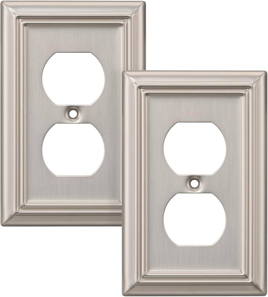 Metal Wall Plate for Electrical Outlets