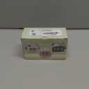 Peakeep Night Light Digital Alarm Clock Battery Operated with Indoor Temperature, Desk Small Clock (White)