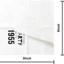 SharkBliss Funny 70th Birthday Cocktail Napkins, 100 Pack Black We're Gonna Party Like It's 1955 Disposable Paper Beverage Cocktail Napkins for Women Her 70th Birthday Party, 2-Ply, 5x5" (1955 Black)