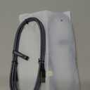 AINOPE 2 Pack USB Extensions Cable High Speed USB 3.0 Extension Cord Type A Male to Female Sturdy Braided Material Fast Data Transfer Compatible with USB Keyboard,Mouse,Flash Drive,Grey,6.6FT+6.6FT