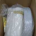 350 Piece Gold Dinnerware Set,100 Plastic Plates, 50 Cups,50 Pre-Rolled Napkins with Plastic Silverware, Disposable Gold Dinnerware Set for 50 Guests