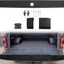 RANSOTO Tailgate Molding Trim Compatible with Ford F150 F-150 2015-2020 Flexible Flex Step Cap Top Trim Protector Cover Replaces FL3Z9940602B, FO1904135