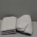 100% Blackout Curtains 84 inch Length 2 Panels Faux Linen Long Drapes for Bedroom Nursery Living Room Black Out Room Darkening Curtain Thermal Insulated Back Tab Rod Pocket(W52 x L84, Beige)