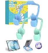 Stocking Stuffers for Teens Boys Men Adults for Kids Tablet Stand Thumbs Up Lazy Cell Phone Stand Holder for Desk Funny Gift for Women Girls Husband Wief Ideas Birthday Gadgets