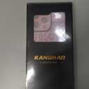 KANGHAR Compatible with iPhone 13 Pro Max Case Black Dot Pattern Cute Wristband Stand Phone Cover for Women Girls Men Shockproof Slim Protective Cover Phone 13 Pro Max 6.7 Inch