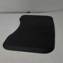 Anti Fatigue Salon Mat for Hair Stylist Anti-Slip Antique Series Salon & Barber Shop Chair Floor Mat (17''x28'' x 5/8'',Black)