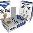 Nic-Out Cigarette Filters 3 Packs (90 Filters) Smoking Free Tar & Nicotine Disposable Nicout Holders for Smokers Don't Quit Smoking Nicfree