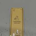 Birthday Candles, 1.96 Inch Number 28 Happy Birthday Candles, Number Candles Decoration for Birthday Party and Anniversary Celebration(Champagne Gold)