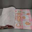 6 Pcs Pink Christmas Gingerbread Throw Pillow Covers 18 x 18 Inch Gingerbread House Truck Hot Cocoa Pink Christmas Decorative Pillow Cases for Xmas Sofa Couch Decor(Novel)