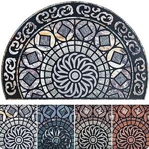 ubdyo Unique Stylish Front Door Mat - Low Pile Easy Fit Door Matt - Muddy Dirt Trapping Welcome Mat, Heavy Duty Doormat Outdoor Entrance - Sweet Home Gift - Doormat Indoor Entrance - Large 23” x 35”