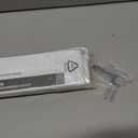 LazBlinds No Drill Blackout Roller Shades, 24" W x 48" H, White