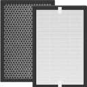Replacement Filter Compatible with KNKA AP2000WF Air Purifiers, H13 Filter Activated Carbon 3 In 1 Filter (2pcs)