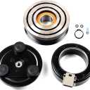 OCPTY AC Compressor Clutch for 1990-2006 for Aerostar Cougar Crown Victoria E-150 E-250 Econoline Escort Excursion Explorer for F-150 for F-250 for F-350 F53 F5VY19D784A 040083