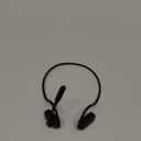 YouthWhisper Bone Conduction Bluetooth Headphones with ENC Boom Mic Wireless Computer Headsets with Mic Noise Canceling Open Ear 8H Playtime Multi-Device Pairing for Sports Work Driving Study (Dark Grey)