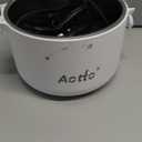 Aotto Electric Lunch Box, 32 oz Portable Food Warmer Heater, Lunch Warmer Portable for Work/Office/Car/Travel 12V/24V/110V 3-in-1, Warming Soup & Meal, Spill-Free, Men & Women's Gifts, White